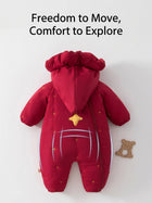 The LittleStarling™ Ultra-Warm Star Bunting Suit